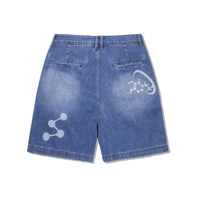 LiNing x ANB Denim Shorts Men's Denim Blue-1