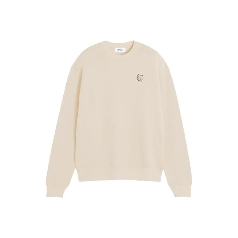 Maison Kitsune Fox Patch Crewneck Sweatshirt-0