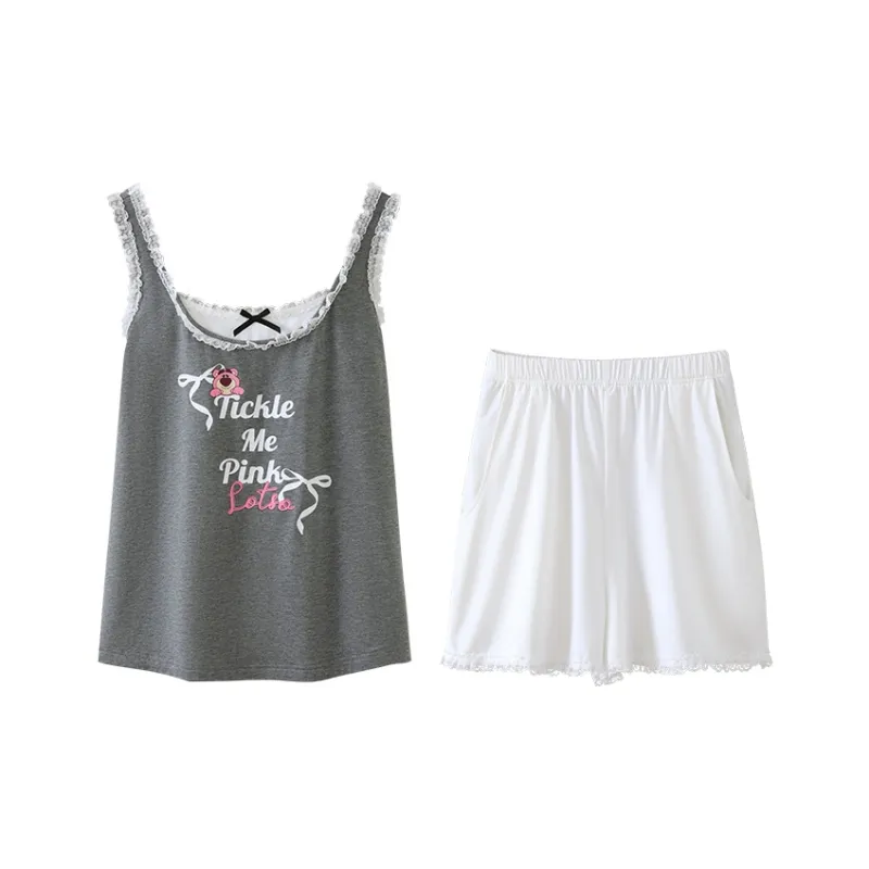 JINGYUN x Disney Pajama Set Women's Gift Box Set Starlight Gray-0