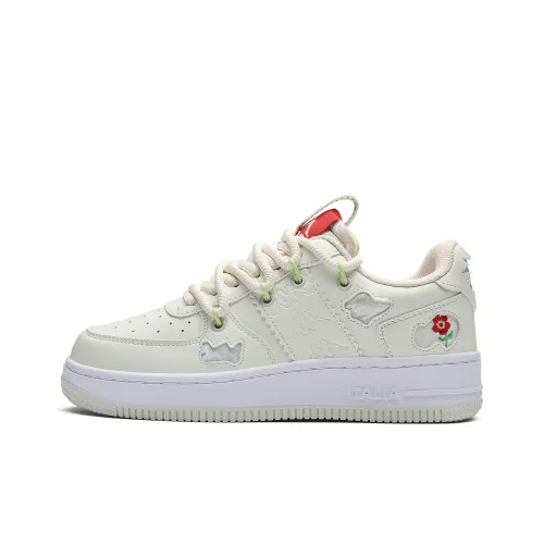 Kappa Back to Back Anti Slip Wear Resistant Low Top Skateboard Shoes Women's Aqua Green