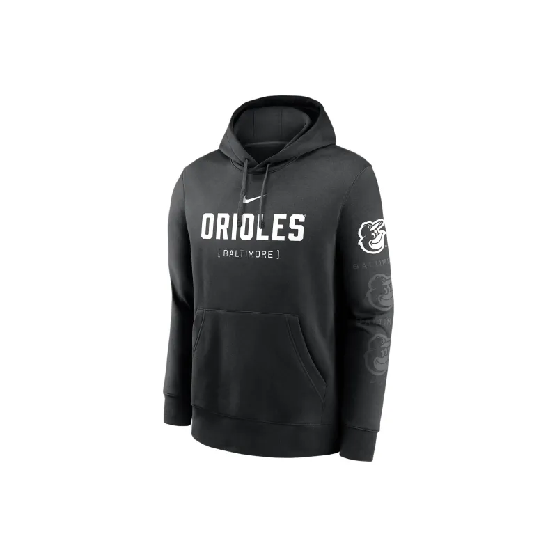 Nike Baltimore Orioles Fashion Club Men's Nike Mlb Pullover Hoodie-0