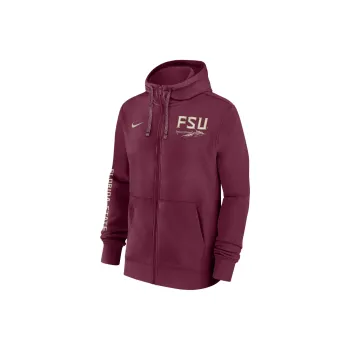 Nike Florida State Seminoles Sideline Team Issue Men's Nike College Full Zip Hoodie