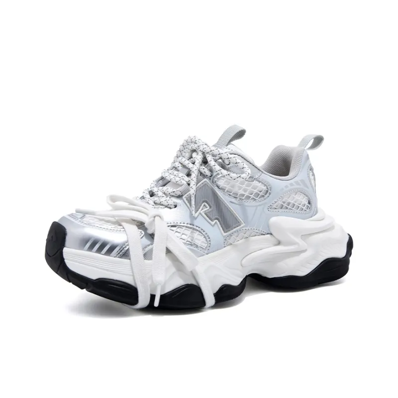 FALLINMISS Star Sea Shoe Series Lightweight Height Increasing Low Top Chunky Sneakers Women's-1