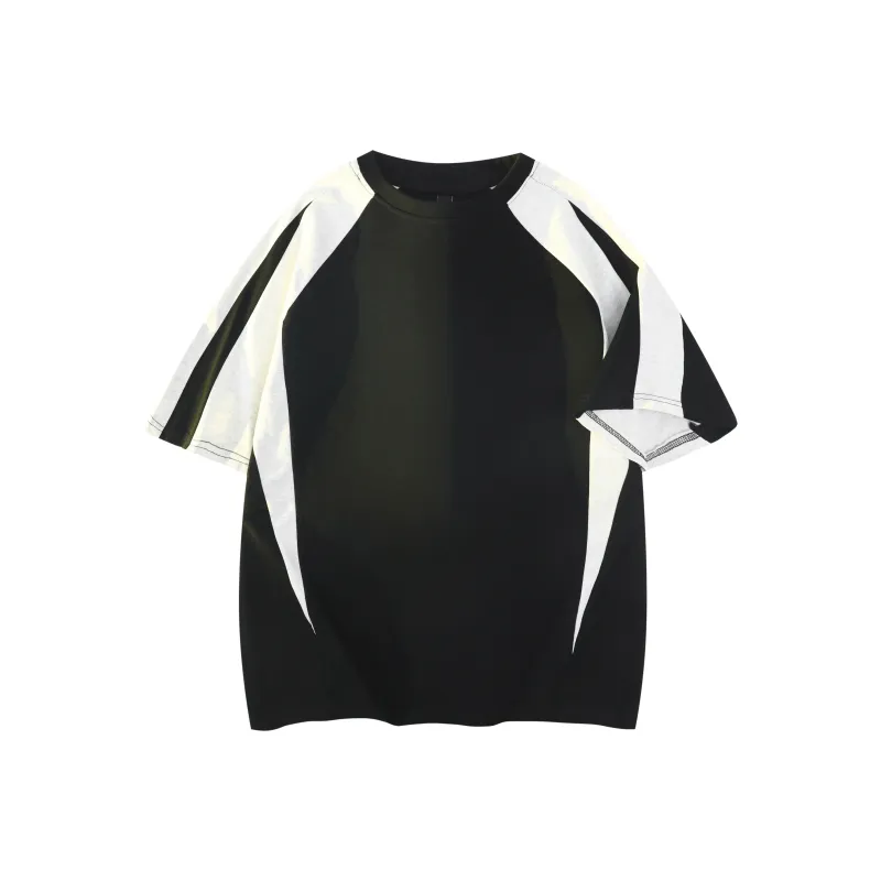 P8H9 T Shirt Unisex Black & White Gray-0