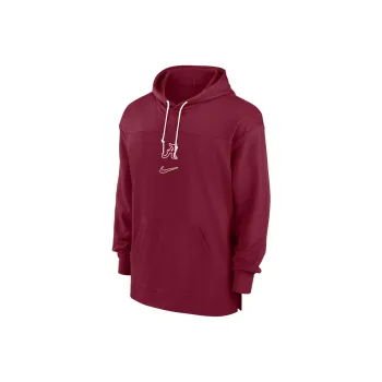 Nike Alabama Tide Sideline Jersey Men's Nike Dri-FIT College Pullover Hoodie