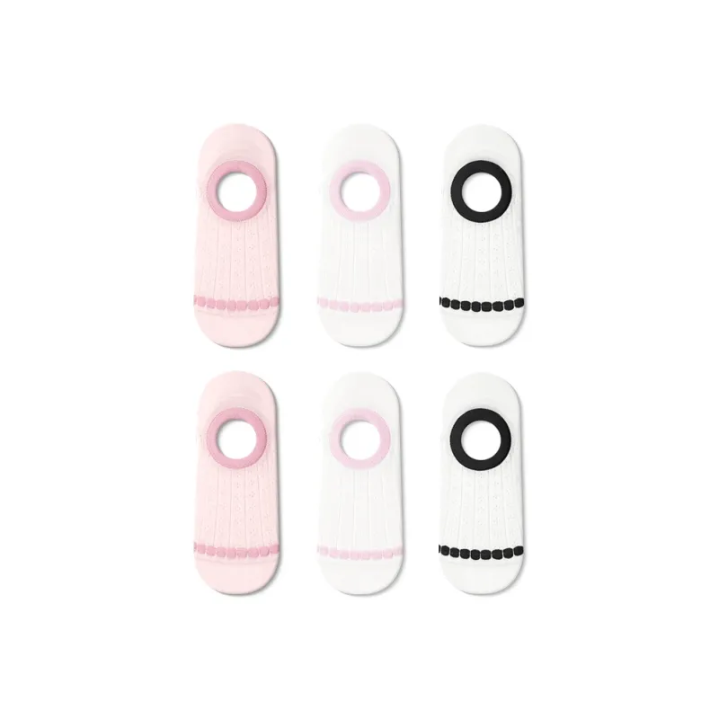 JKN No Show Socks Women's 6 Pack-15