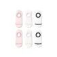2 Pink+2 White+2 Black