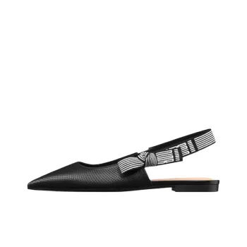 DIOR Toujours Casual Single Shoes Women's Black