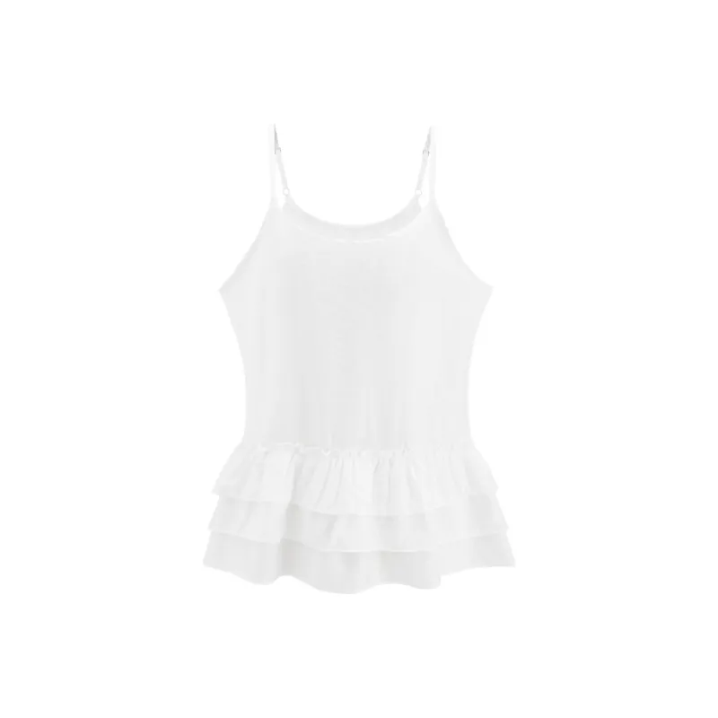 GLEE DIARY Camisole Women's White-1