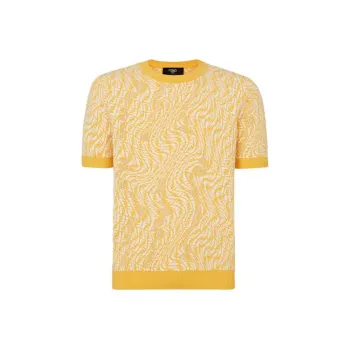 FENDI Sweaters Men Yellow