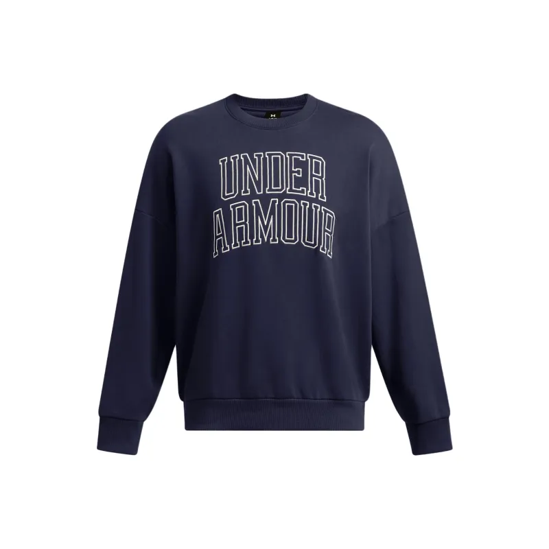 Under Armour Icon Heavyweight Terry Sweatshirt Men's Marine Blue-0