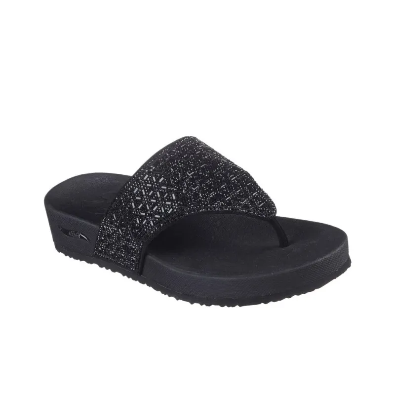 Skechers Arch Fit Flip Flops Women's Black-2
