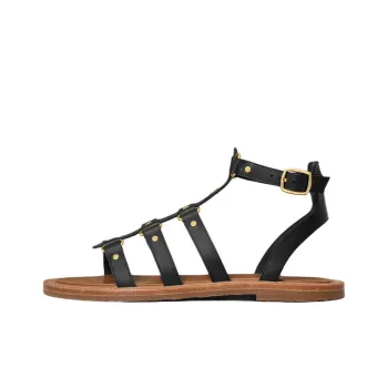CELINE Lympia Roman Sandals Women's Black
