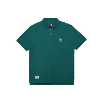 New Era SS24 MLB New York Yankees Polo Shirt Unisex Green