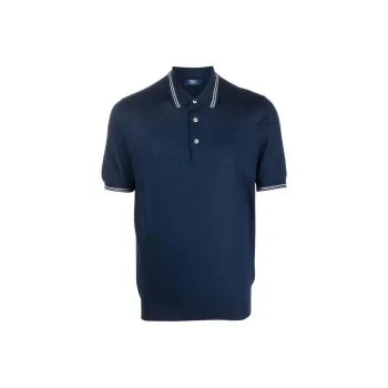 FEDELI Eton Short sleeve Polo Shirt