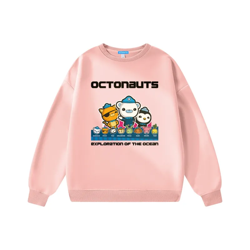 Small Columns Under The Sea Sweatshirt Unisex-4