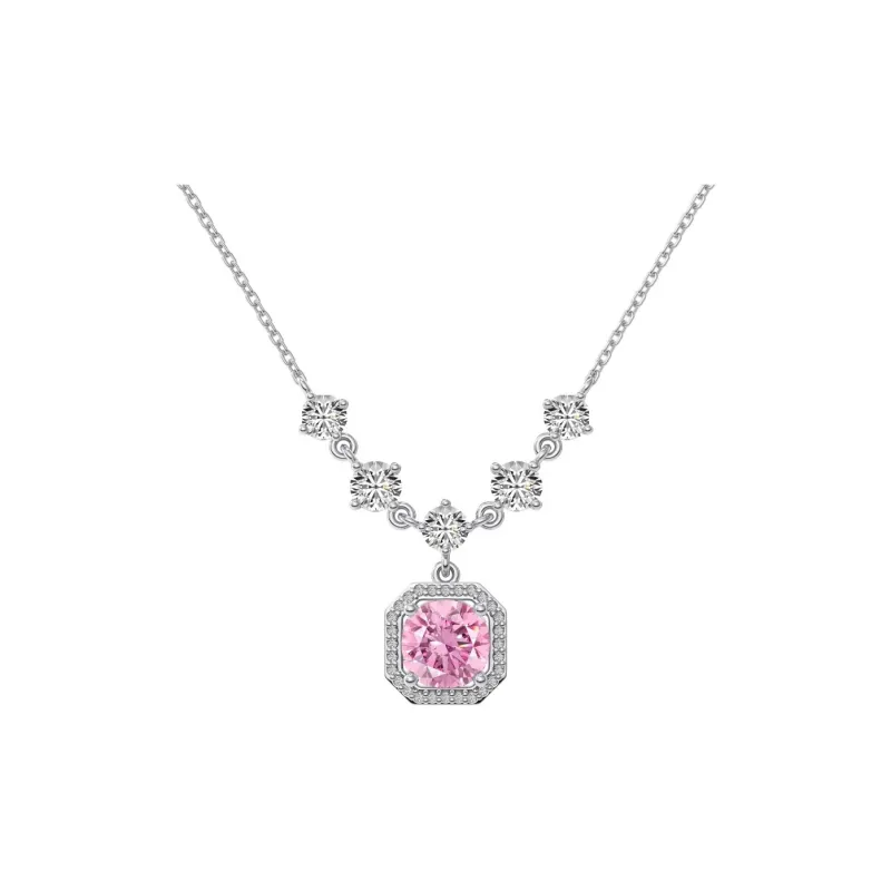 Lang Wind S925 Silver Necklaces Women's-0
