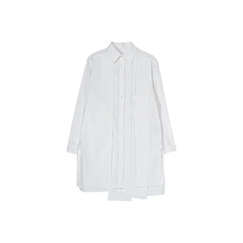 Yohji Yamamoto Cotton Long Shirt-0