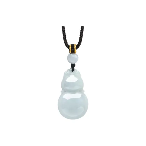 KING TAI FOOK Bean Type Jadeite Necklaces Unisex
