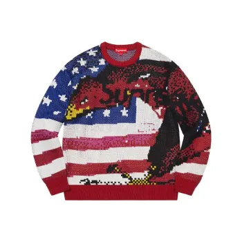 Supreme Digital Flag Sweater
