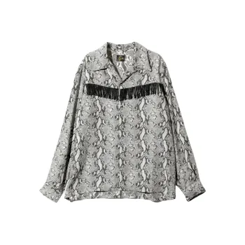 Needles Snakeskin-print Shirt