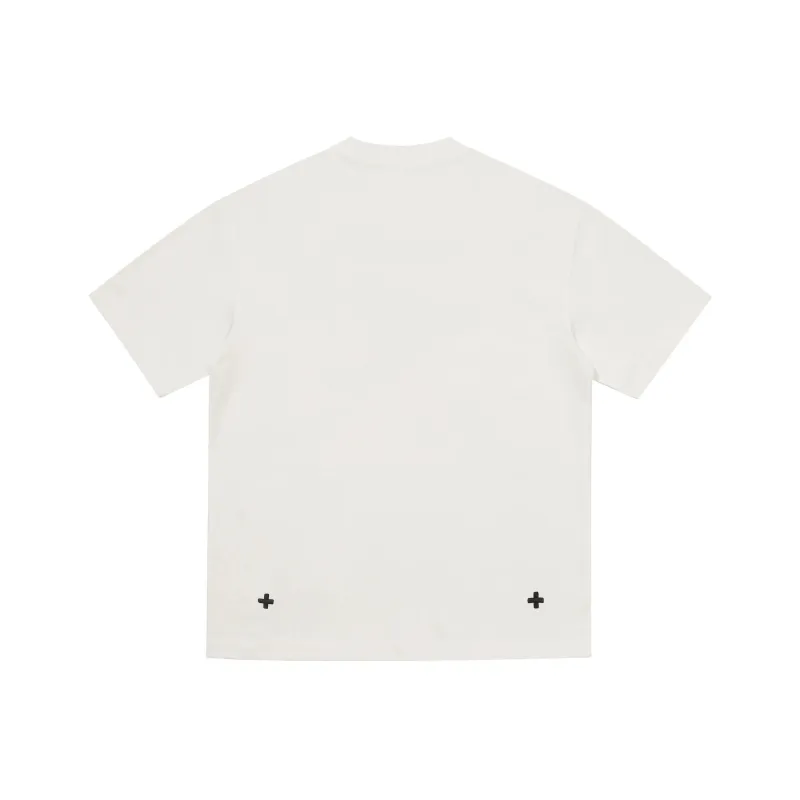 TESTUNG T Shirt Trendy Choice Unisex White Single Item-1