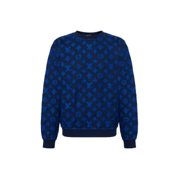 LOUIS VUITTON Sweater Men's Blue