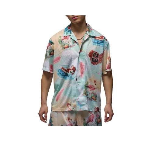 JORDAN Essentials Men's Printed Camp Top