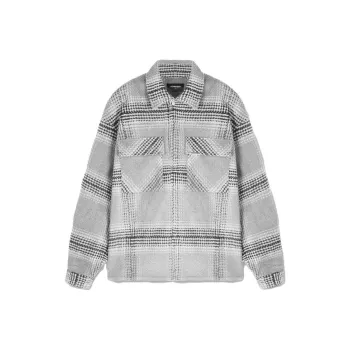 REPRESENT Represent Flannel Shirt Shirt Men's Gray