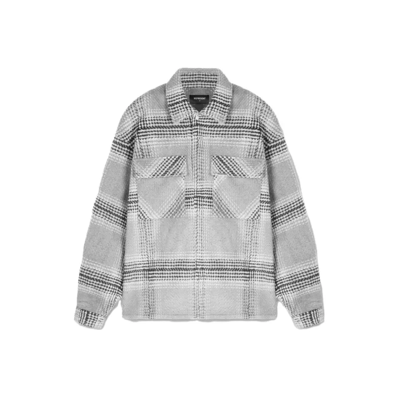 REPRESENT Represent Flannel Shirt Shirt Men's Gray-0