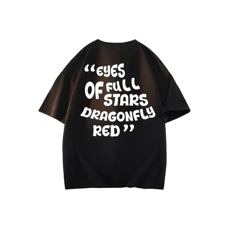 RED DRAGONFLY T Shirt Unisex Black-1