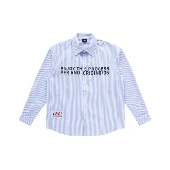 PFR AND Shirts Unisex Blue Stripes