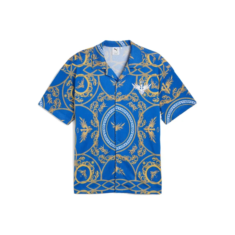 PUMA Playera Basquet Melo Dorada Para Hombre-0