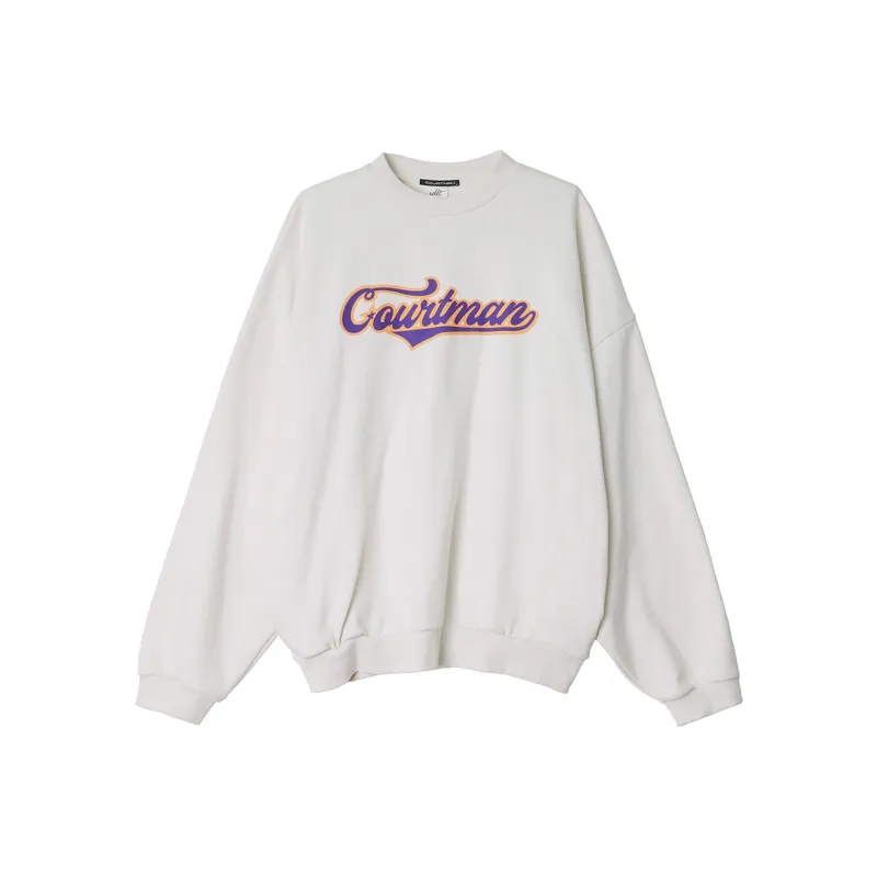 COURTMAN Sweatshirt Unisex Cool White-0