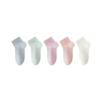MIIOW Ankle Socks Women's 5 Pack
