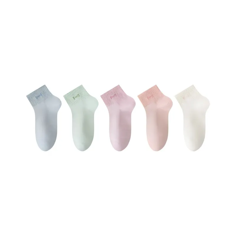 MIIOW Ankle Socks Women's 5 Pack-23
