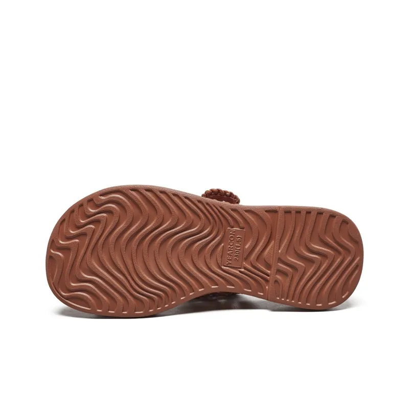 YEARCON Rubber Foam Outsole Slip Resistant Slide Slippers Women's-3