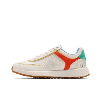 COLE HAAN Low Top Casual Shoes Women's Beige Orange