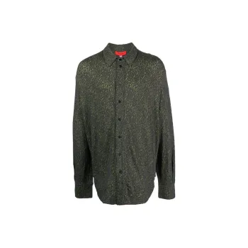 ECKHAUS LATTA Shirt Men's Moss Green