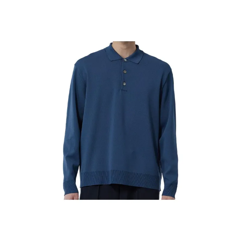 UNITED TOKYO SS24 Polo Shirt Men's Blue Gray-0