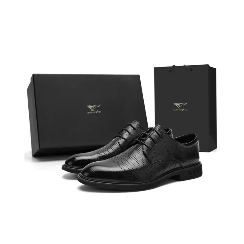 SEPTWOLVES Dress Shoes Men's Black-0