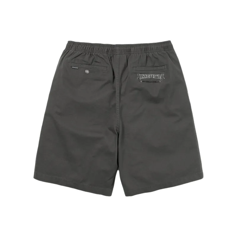 Thisisneverthat SS25 Casual Shorts Unisex Charcoal Gray-1