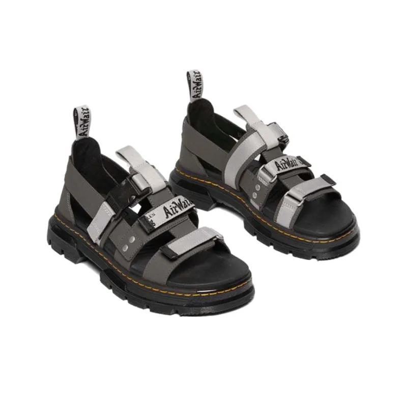 Dr.Martens PEARSON II Beach Sandals Unisex Dusty Gray-2