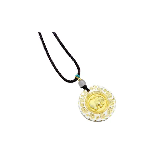 BKBU 999 Fine Silver Foot Silver Pendants Unisex