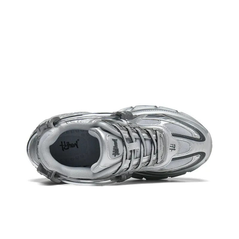 JANECO Slip Resistant, Abrasion Resistant, Breathable Low Top Chunky Sneakers Unisex-15
