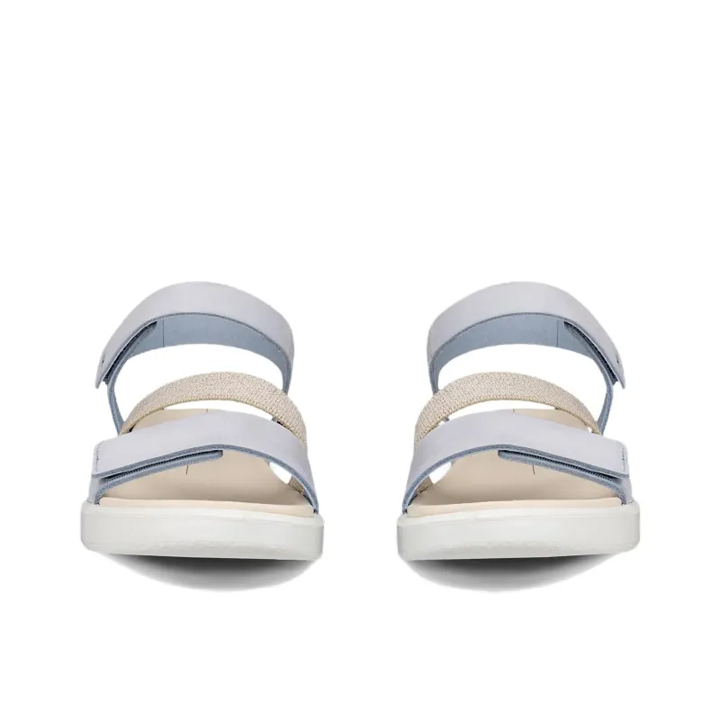 Ecco Flowt One Strap Sandals Women's Blue-3