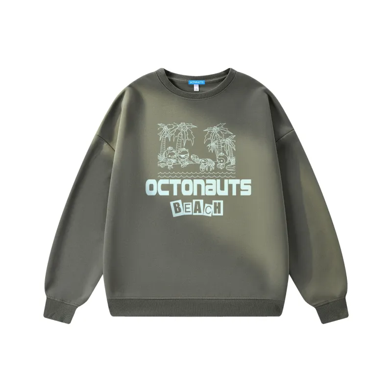 Small Columns Under The Sea Sweatshirt Unisex-8
