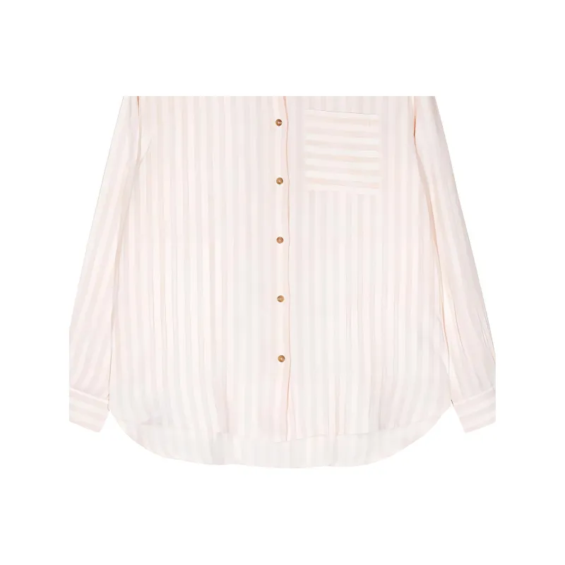 BARBOUR Annie Striped Linen Shirt-3