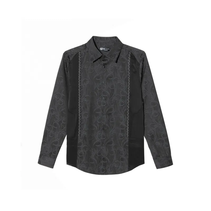 ANDREW MACKENZIE Shirts Men Gray-0