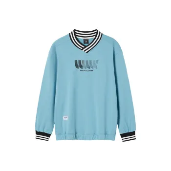 WAYNEXZAVIER Sweatshirts Men Blue
